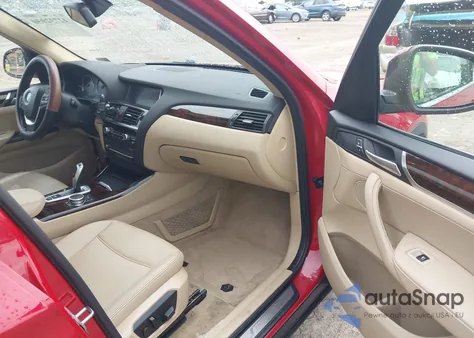 2015 BMW X3 xDrive28I из США, поврежденный, VIN 5UXWX9C58F0D59513